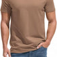VEIISAR Premium V Neck T Shirts for Men - Modern Fitted Tees Vneck Undershirts