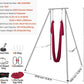 VEVOR Aerial Yoga Frame, 9.67 ft Height Swing Stand, Max 551.15 lbs Load Chrome-Plated Steel Pipe Inversion Yoga Rig for Indoor Outdoor Use