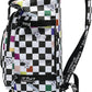 Kalesi Gym Duffle Bag Backpack 4-Way Waterproof with Shoes Compartment for travel Sport Hiking laptop (Checkerboard)