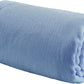 Bedsure Bedding Fleece Blanket for Girls and Boys - Soft Cozy Cute Small Throw Blankets for Travel, 43x55 Inches, Washed Blue