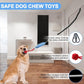 Dog Tree Tug of War Toy with Squeaky, Tethered Tug of War Outdoor Toy Self Play for Aggressive Chewers, Durable Bungee Cord with Chew Ball