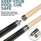 HomeSeason Pool Cue Stick 57" Billiard Cue Sticks Professional Low Deflection Pool Sticks