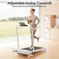 Walking Pad Treadmill with Handle bar, 3.0HP Small Foldable Treadmills for Home with APP Remote Control and LED Display, 7.5MPH Portable Treadmill 300 Lbs Capacity