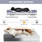 INVENHO Orthopedic Dog Beds Large Sized, XL Washable Dog Sofa with Egg-Crate Foam, Waterproof Lining and Non-Skid Bottom