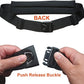 Running Belt Fanny Pack, Slim Runners Waist Pack for Men & Women [Fits ALL Phones], Money Belt, Reflective Running Gear Accessories Fitness Phone Holder for Exercise Marathon Jogging (Black1)