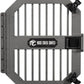 ROCK CREEK CRATES Collapsible Dog Crate: Meticulously Engineered, Durable Aluminum Construction, Non Slip Feet | 10 Year Warranty | Ideal for Indoor & Vehicle Use (White Snowfall, 30 Inch)