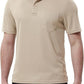 TBMPOY Men's Polo Shirts with Pocket Short Sleeve Quick Dry Casual Sports Outdoor Golf Shirt