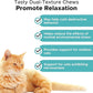 Calming Chews for Cats - Cat Anxiety Relief + Helps Reduce Stress - Behavioral Support & Promotes Relaxation for Travel, Boarding, Vet Visits, Separation Anxiety - Chicken (30-Day Supply)