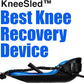 KneeSled™ Best choice after knee replacement surgery increases range of motion, stretches knees, improving mobility and flexibility leg exercise great for working out knee pain