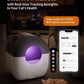 Self Cleaning Litter Box,76L Automatic Cat Litter Box Self Cleaning with APP Control,Low Noise,Safety Protection,Roll Garbage Bags,Deodorizer and Cleaning Brush for Multiple Cats