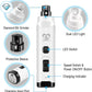 Casfuy Dog Nail Grinder with 2 LED Light for Large Medium Small Dogs - 3X More Powerful 2-Speed Electric Pet Nail Trimmer Rechargeable Quiet Painless Paws Grooming & Smoothing Tool (White)