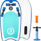Inflatable Bodyboard Lightweight Portable 40" Body Board for Adults and Kids Surfboards Body Boards for Beach River