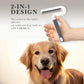 Flea Comb, TailGurus Effective Flea Comb for Cats & Dogs-Shedding Brush for All Pets-Long Hair Friendly-Durable-Versatile & Safe-Durable, Safe & Versatile-Portable,Pet-Friendly(TG2038)(Lime)