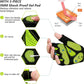MOREOK Cycling Gloves Bike Gloves for Men/Women-[5MM Gel Pad] Half Finger Bicycle Biking Gloves for Cycling/Weight Lifting/Gym/Motorcycle/Rowing/Outdoor Sports