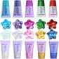 Face Body Glitter, Hair Glitter Sparkles Chunky Face Glitter Gel for Girls Makeup Singer Concerts Mermaid Festival Sequins, 10 Colors(White+Silver+Gold+Pink+Blue+Purple+Red+Light Blue+Green+Rose)