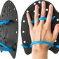 𝗦𝗽𝗼𝗿𝘁𝗶 Power Swim Paddles for Lap Swimming - Adjustable Straps - Lap Swimming Gears - Hand Paddles for Adults & Kids