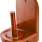 Wall Mounted Cone Chalk Holder, Solid Wood Pool Hand Chalk Holder, Billiards Pool Table Cone Chalk Holder with Beveled Edge and Hardware, Pool Table Accessories