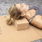SNAKUGA Cork Yoga Block 2 Pack for Pilates, 4'' or 3'' Non-Slip & High Density Blocks for Meditation, Fitness and Stretching, Supportive and Flexibility Brick for Improve Poses Balance