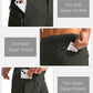 Pudolla Men's Hiking Cargo Shorts 9" Lightweight Outdoor Work Shorts for Men Travel Golf Camping Casual with 5 Zipper Pockets