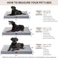 WNPETHOME Orthopedic XL Dog Beds Large Sized Dog, Waterproof Extra Large Dogs Bed with Removable Washable Cover, Multi-Needle Quilting Dogs Crate Bed