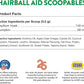 NaturVet Scoopables Hairball Aid for Cats - Helps Prevent & Eliminate Hairballs - Psyllium Husk & Pumpkin - Salmon Flavored Cat Health Supplement - Tastes Like Treats & Prevents Hairballs | 5.5oz Bag