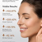 INIA 3-in-1 Red Light Therapy for Face and Neck Facial Massager True Beauty Glow Device, Lifting & Firming Skincare Tool