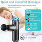 Mini Massage Gun, Percussion Muscle Massager with 4 Attachments, Portable Hand Held Massager Gun for Back, Body Sore Muscles, Pain Relief, Rechargeable Small Massage Gun for Office, Home, Athletes