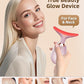 7 Color Face and Neck Massager Light Therapy, Red Light Based Facial Massager for Skin Care, Firming, Smoothing (Pink)