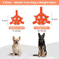 Dog Balls Toy, Durable Soccer Ball with Straps, Interactive Dog Toys, Water Fetch Ball for Tug of War, Herding, Dog Toys to Keep Them Busy – Dog Birthday Gift for Medium Large, 8 Inch