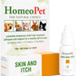 HomeoPet Skin and Itch, Safe and Natural Itch Relief for Dogs and Cats, Coat and Skin Soother for Pets, 15 Milliliters