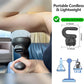 HYAKO Handheld Professional Mini Orbital Buffer Relief Massager, Adjustable Multi-Speed Vibration Deep Tissue Body Chiropractic Massager for Neck, Shoulder, Leg,Back muscle pain relief massage therapy
