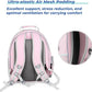 Lollimeow Cat Carrier Backpack, Bubble Dual Expandable Backpack Carrier, Pets and Small Dogs,Airline-Approved, Designed for Travel, Hiking, Walking & Outdoor Use (Dual Expandable-Pink)
