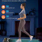 340lb Capacity Walking Pad Treadmill with 12% Incline, Big LED Display Under Desk Treadmill Support Full Manual/3-Preset Countdown/App Mode, Portable Treadmills for Small Spaces