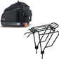 Ibera PakRak Touring Bicycle Seatpost/Disc/Non/Disc Rack and Quick Release Bag