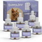 Cat Calming Diffuser Refills – Long-Lasting 30-Day Formula with Pheromones for Stress Relief, Relaxation, and Anxiety Reduction in Cats Easy to Use – (6 Refills)