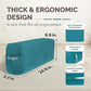 Yes4All Triple-Layer Sponge Yoga Bolster Pillow for Restorative Yoga & Meditation - Versatile Yoga Support Pillow, Balance & Poses Modification