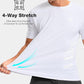G Gradual Men's Workout Shirts Quick Dry Athletic Running T-Shirts Lightweight Moisture Wicking Short Sleeve Sports Gym Tops