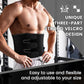 RIYA Waist Trimmer Sweat Waist Trainer for Women and Men Waist Sweat Belt Band Belly Stomach Wrap