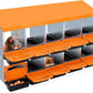 Chicken Nesting Box, 10 Hole 2 Layer Hen Nest Boxes, Roll Away Eggs Laying Boxes,Cleanable Pull Out Hen Roosting Boxes