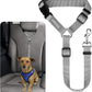BWOGUE Pet Dog Cat Seat Belts, Car Headrest Restraint Adjustable Safety Leads Vehicle Seatbelt Harness (1 Pack)