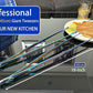JETKONG 2 Pcs 18 Inch (45cm) Stainless Steel Grill Tongs Heavy Duty Giant Tweezer Tongs, Extra Large Tweezers Tools for Cooking, Grilling, BBQ and Turning Food (Rainbow)