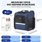 Pawtners Dog Backpack Carrier Dog Carrier with Anti-Scratch Mesh with Great Ventilation, Large Pet Carrier Backpack for Small Dogs & Large Cats, Foldable Designed Pet Backpack Perfect for Travel