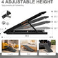 ABORON Dog Ramp,Adjustable Folding Pet Ramp for Bed,Couch,SUV - High Traction Portable Rubber Paw Ramps,Great for Small & Large Old Dogs & Cats, Supports up to 200 lbs,39.3''Long