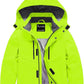 Pursky Boy's Waterproof Ski Jacket Kids Winter Snow Coats Fleece Raincoats Parka