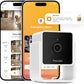 Petcube Cam | Indoor Wi-Fi Pet and Security Camera with Phone App, Pet Monitor with 2-Way Audio and Video, Night Vision, 1080p HD Video and Smart Alerts for Ultimate Home Security