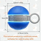 Interactive Cat Toys for Indoor Cats with 3 Mouse Tails,Electric Cat Ball Toy with Bird Chirping Sounds,Automatic Spinning Moving,300mAh Long Endurance Type-C Rechargeable,Pet Cat Supplies (Blue)