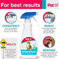 No Pee No Poop Cat Potty Training Spray, 16 Fl Oz – Non-Toxic Cat Spray No Mark for Urine/Marking/Pooping – Natural Pee Deterrent Spray – Indoor/Outdoor Keep Off