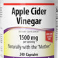 Webber Naturals Apple Cider Vinegar Capsules with The Mother, 1500 mg per Serving, High Potency, 240 Capsules, Natural Digestion Support, Sugar, Dairy & Gluten Free