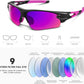 BEACOOL Polarized Sports Sunglasses for Men Women Youth Baseball Fishing Cycling Running Golf Motorcycle Tac Glasses UV400