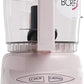 Cuisinart DLC-2APK Mini-Prep Plus Food Processor, 24 Ounce, Pink & Salad Spinner, White, SAS Large 5-Quart, CTG-00-SAS